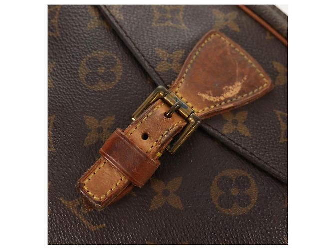 LOUIS VUITTON Borsa a Spalla Monogram Jeune Fille PM M51227 LV Auth 158326 Monogramma - vista 19