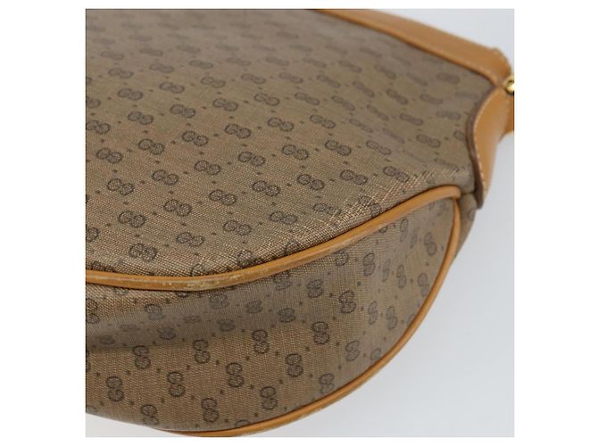 GUCCI Micro GG Supreme Schultertasche PVC Beige Gold 007 87 0096 Auth gh1507 Golden - Ansicht 12