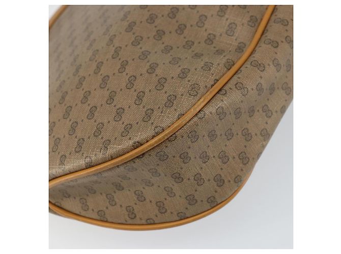 GUCCI Micro GG Supreme Schultertasche PVC Beige Gold 007 87 0096 Auth gh1507 Golden - Ansicht 13