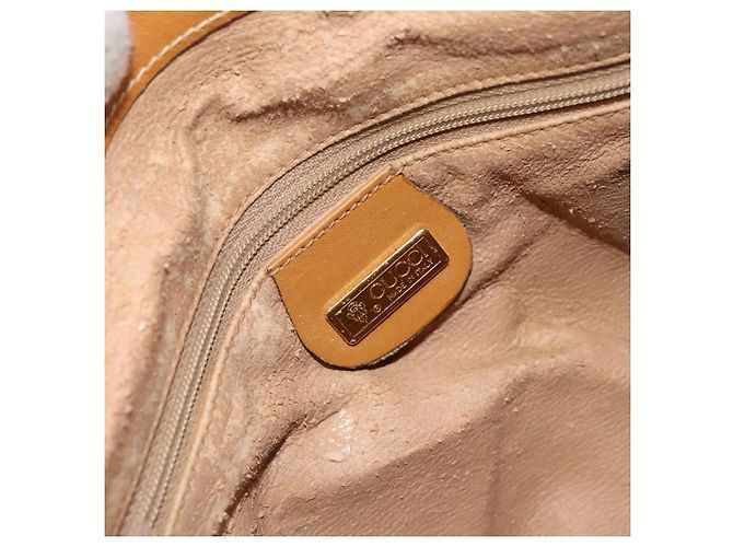 GUCCI Micro GG Supreme Schultertasche PVC Beige Gold 007 87 0096 Auth gh1507 Golden - Ansicht 16