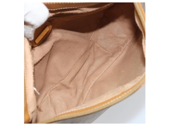 GUCCI Micro GG Supreme Schultertasche PVC Beige Gold 007 87 0096 Auth gh1507 Golden - Ansicht 17