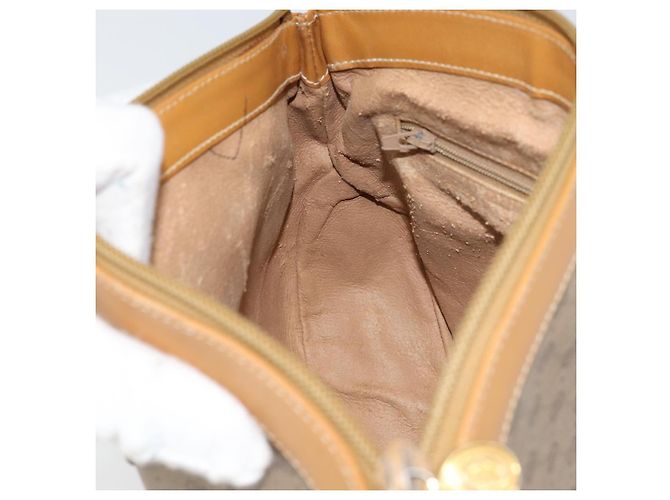 GUCCI Micro GG Supreme Schultertasche PVC Beige Gold 007 87 0096 Auth gh1507 Golden - Ansicht 19