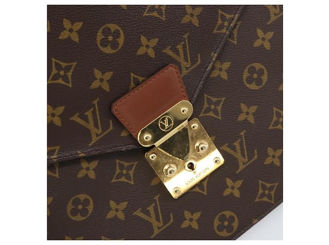 LOUIS VUITTON Borsa Porta Documenti a Tracolla Monogram M53338 LV Auth ep12567 Monogramma - vista 20