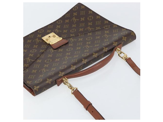 LOUIS VUITTON Borsa Porta Documenti a Tracolla Monogram M53338 LV Auth ep12567 Monogramma - vista 6