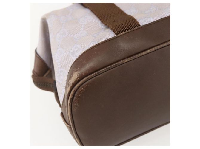 Borsa a mano in tela GG Gucci viola e oro 92734 Auth 160481 D'oro Porpora - vista 11