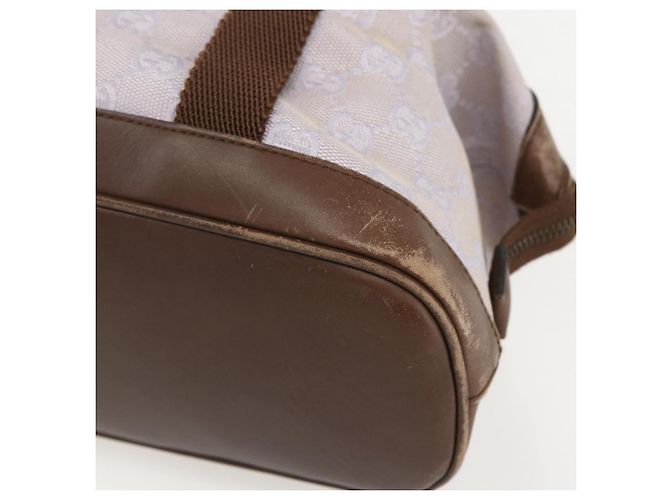 Borsa a mano in tela GG Gucci viola e oro 92734 Auth 160481 D'oro Porpora - vista 12
