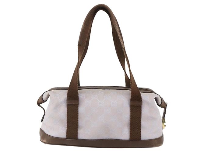 Borsa a mano in tela GG Gucci viola e oro 92734 Auth 160481 D'oro Porpora - vista 2