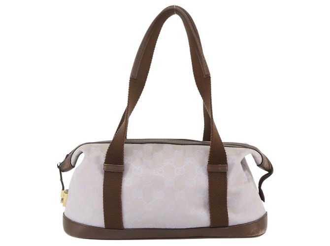 Borsa a mano in tela GG Gucci viola e oro 92734 Auth 160481 D'oro Porpora - vista 3