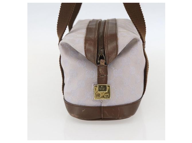 Borsa a mano in tela GG Gucci viola e oro 92734 Auth 160481 D'oro Porpora - vista 5
