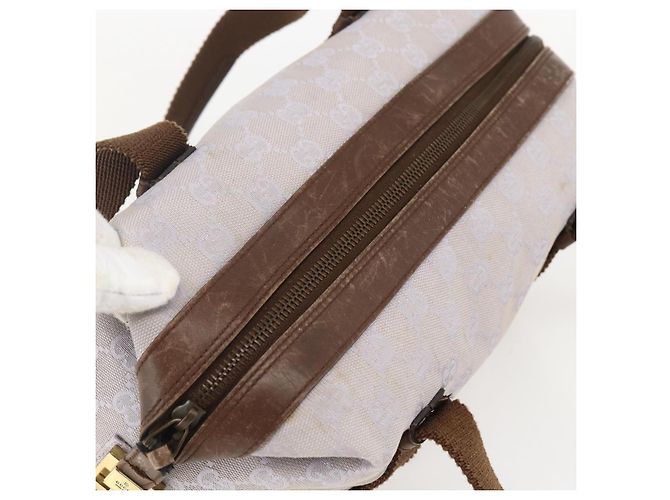 Borsa a mano in tela GG Gucci viola e oro 92734 Auth 160481 D'oro Porpora - vista 6