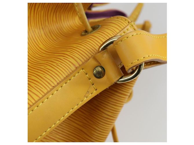 LOUIS VUITTON Epi Noe Shoulder Bag Tassili Yellow M44009 LV Auth ka1396 - view 10