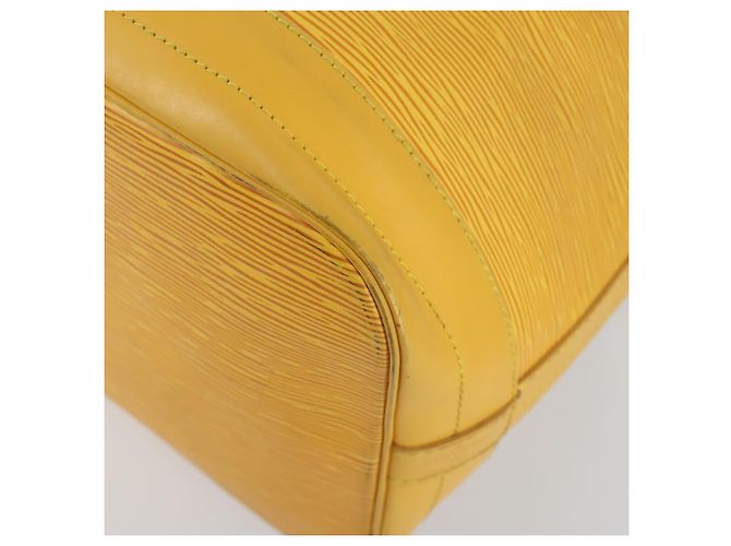 LOUIS VUITTON Epi Noe Shoulder Bag Tassili Yellow M44009 LV Auth ka1396 - view 15