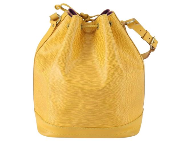 LOUIS VUITTON Epi Noe Shoulder Bag Tassili Yellow M44009 LV Auth ka1396 - view 2