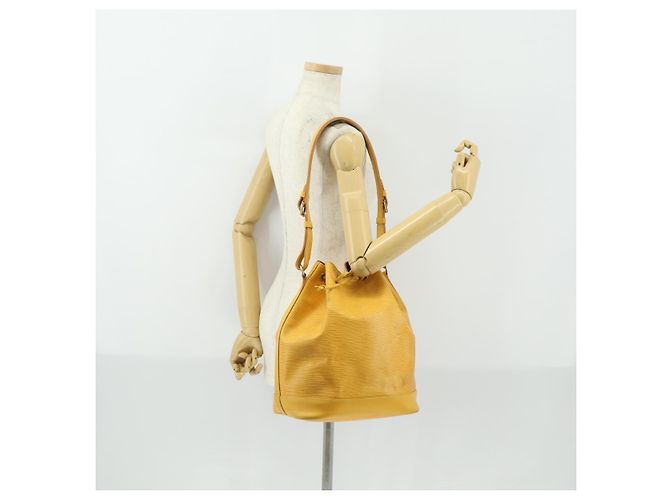 LOUIS VUITTON Epi Noe Shoulder Bag Tassili Yellow M44009 LV Auth ka1396 - view 21