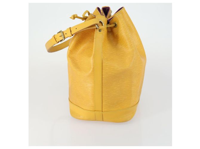 LOUIS VUITTON Epi Noe Shoulder Bag Tassili Yellow M44009 LV Auth ka1396 - view 3