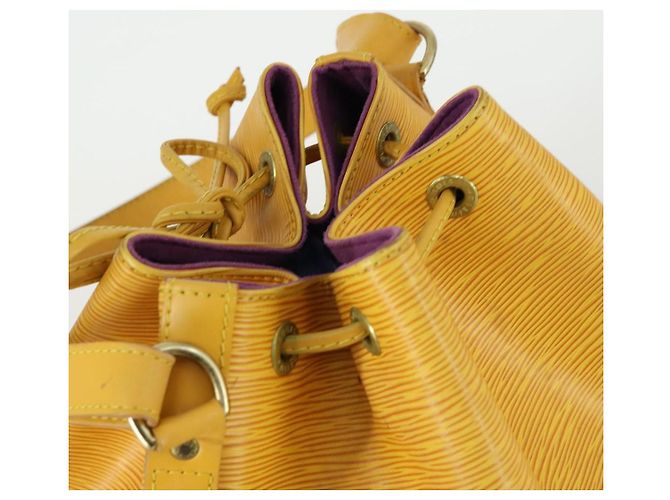 LOUIS VUITTON Epi Noe Shoulder Bag Tassili Yellow M44009 LV Auth ka1396 - view 6
