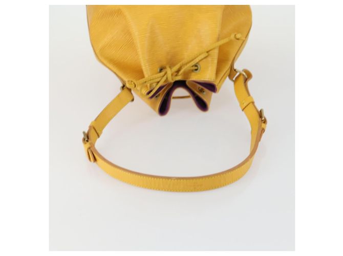 LOUIS VUITTON Epi Noe Shoulder Bag Tassili Yellow M44009 LV Auth ka1396 - view 7