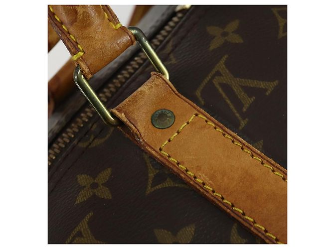 LOUIS VUITTON Borsa Boston Monogram Keepall 50 M41426 LV Auth 156961 Monogramma - vista 18