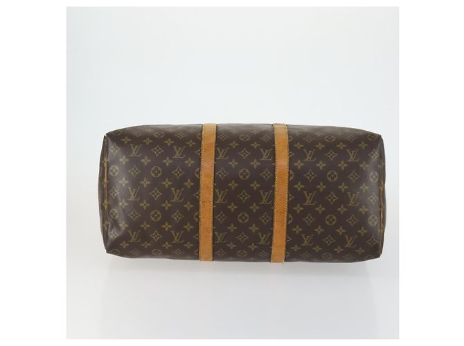 LOUIS VUITTON Borsa Boston Monogram Keepall 50 M41426 LV Auth 156961 Monogramma - vista 5