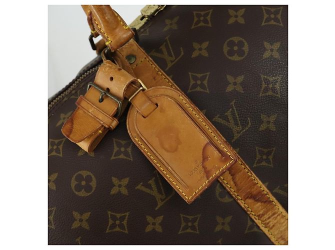 LOUIS VUITTON Borsa Boston Monogram Keepall 50 M41426 LV Auth 156961 Monogramma - vista 9