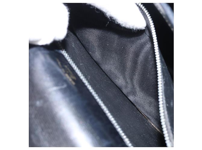 Borsa a mano GUCCI in pelle nera e oro Auth 159265 Nero D'oro - vista 22