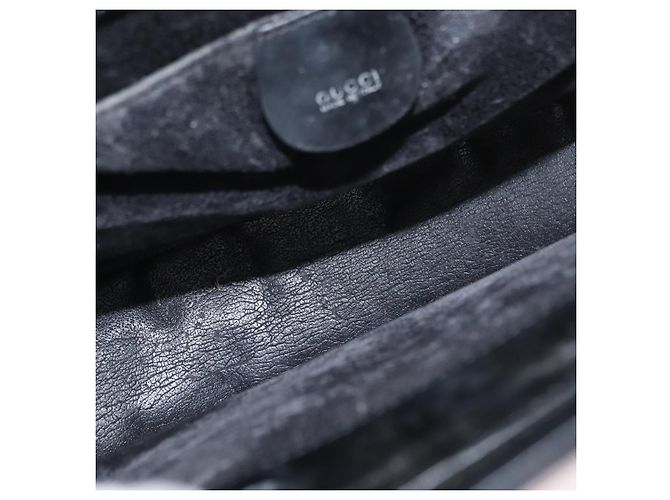 Borsa a mano in vinile trasparente GUCCI 002 1998 0453 Auth 156857 - vista 15