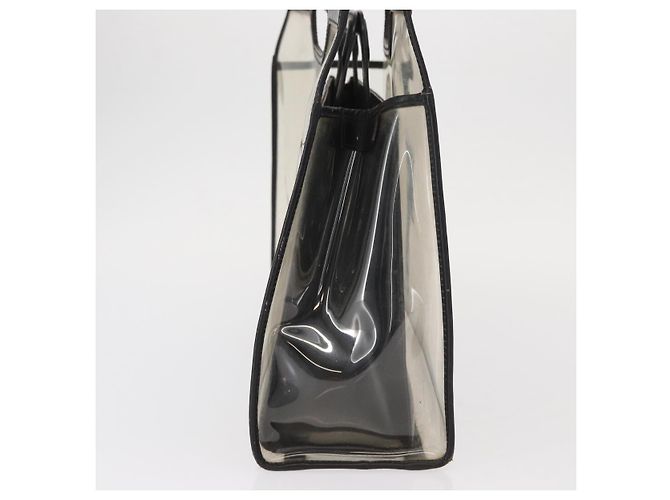 Borsa a mano in vinile trasparente GUCCI 002 1998 0453 Auth 156857 - vista 5