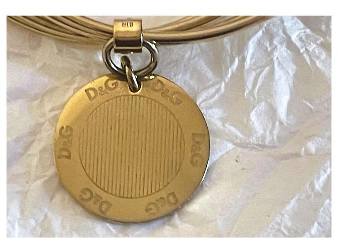 Iconico bracciale e DOLCE & GABBANA in acciaio placcato oro "Flutter" D'oro - vista 10