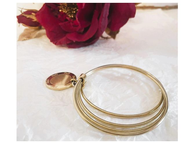 Iconico bracciale e DOLCE & GABBANA in acciaio placcato oro "Flutter" D'oro - vista 4