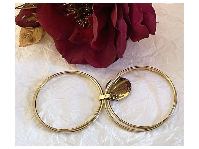 Iconico bracciale e DOLCE & GABBANA in acciaio placcato oro "Flutter" D'oro - vista 8