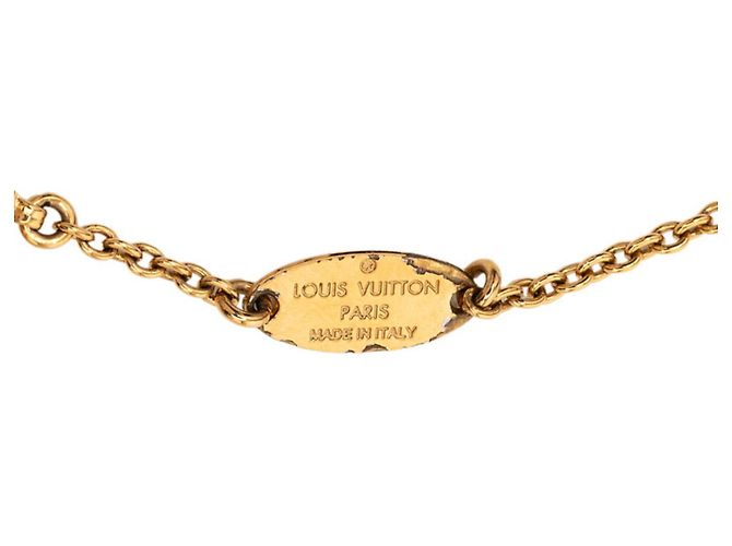 Collana Pendente Essenziale V Louis Vuitton D'oro - vista 4