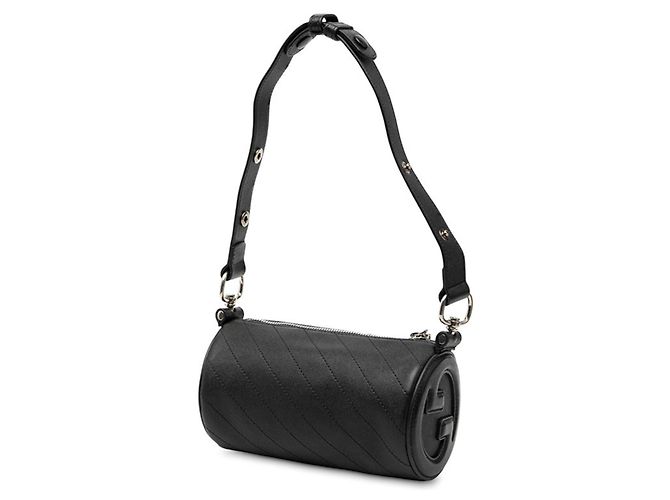 Borsa a Spalla Gucci Blondie 760169 Nero - vista 2