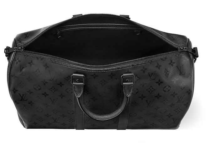 Louis Vuitton LV Keepall 45 Monogram de Minuit Noir - vue 2