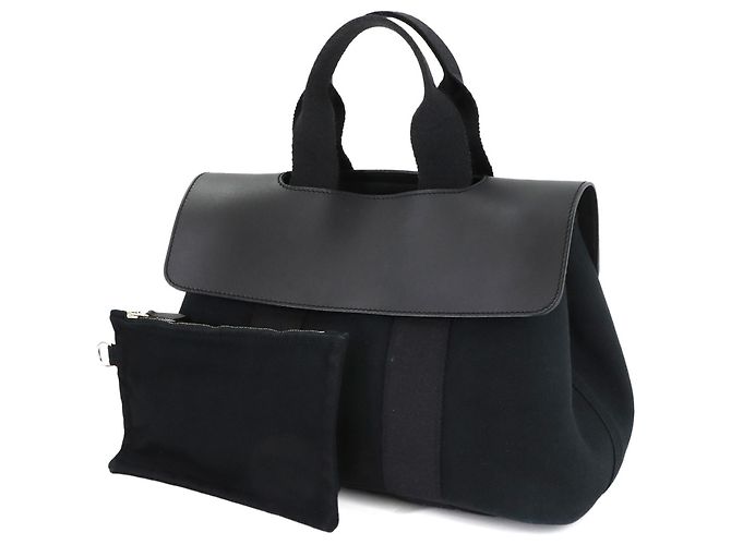 Borsa a mano Hermès Valparaiso PM Nero - vista 2