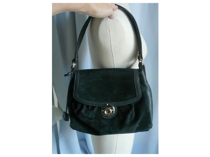 MARC JACOBS Bolso de cuero negro de hombro en excelente estado - vista 6