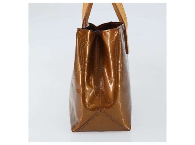 Louis Vuitton Reade Handbag Monogram Vernis PM Brown - view 3