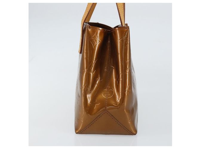 Louis Vuitton Reade Handbag Monogram Vernis PM Brown - view 4