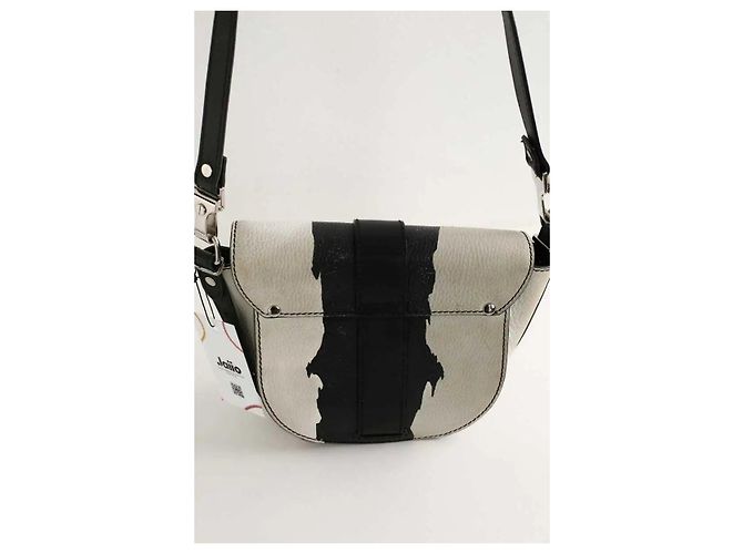 Proenza Schouler Borsa a tracolla in pelle bianca Bianco - vista 3