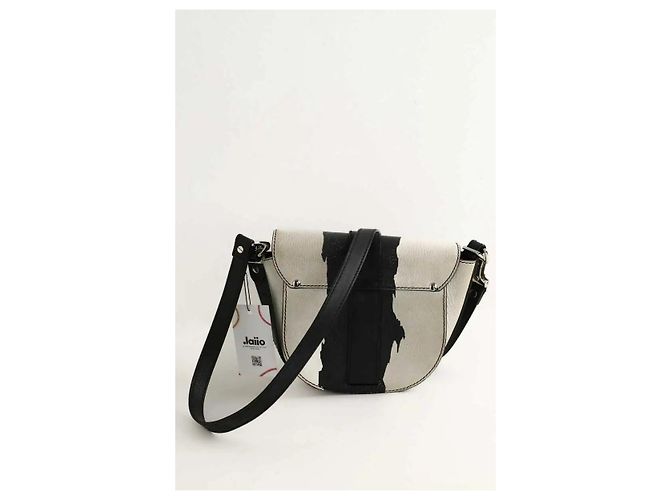 Proenza Schouler Borsa a tracolla in pelle bianca Bianco - vista 4