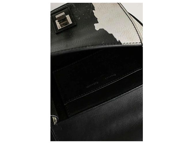 Proenza Schouler Borsa a tracolla in pelle bianca Bianco - vista 8