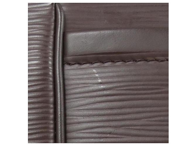Borsa a Spalla Sarvanga Epi Louis Vuitton Marrone - vista 5