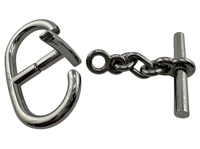 Ring Portachiavi Chaine d'Ancre di Hermès in Argento - vista 4