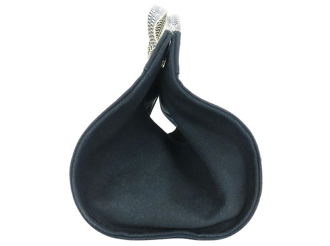 Hermès Bolso Tote PM Cannes Hermes Negro Crudo - vista 3