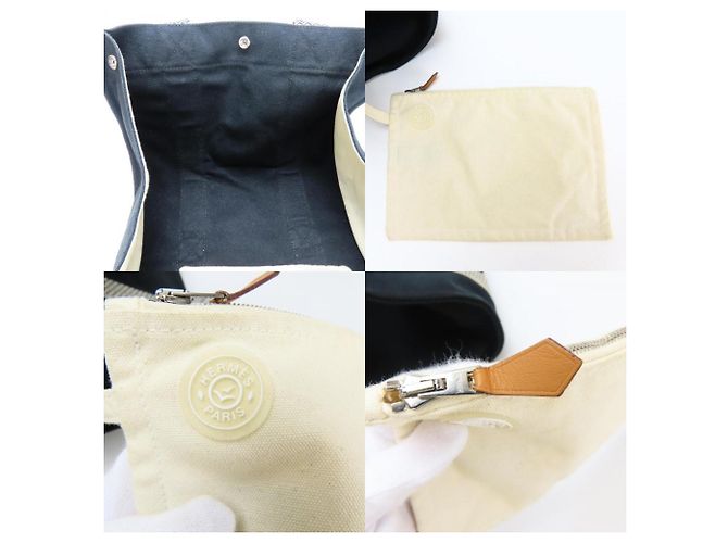 Hermès Bolso Tote PM Cannes Hermes Negro Crudo - vista 8