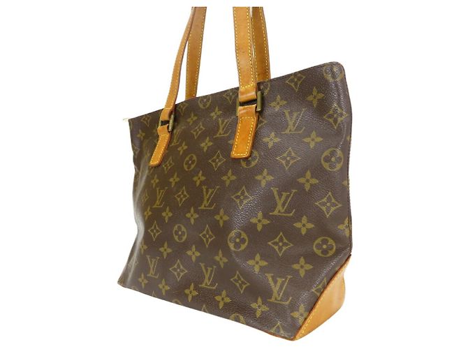 Borsa Tote Monogram Louis Vuitton Marrone - vista 2