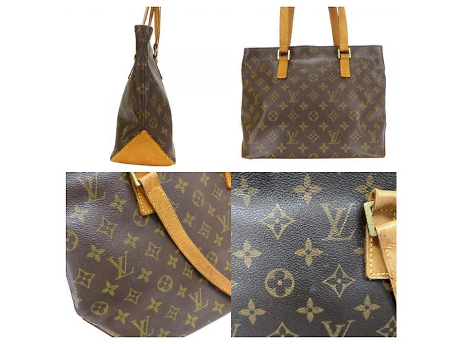 Borsa Tote Monogram Louis Vuitton Marrone - vista 3