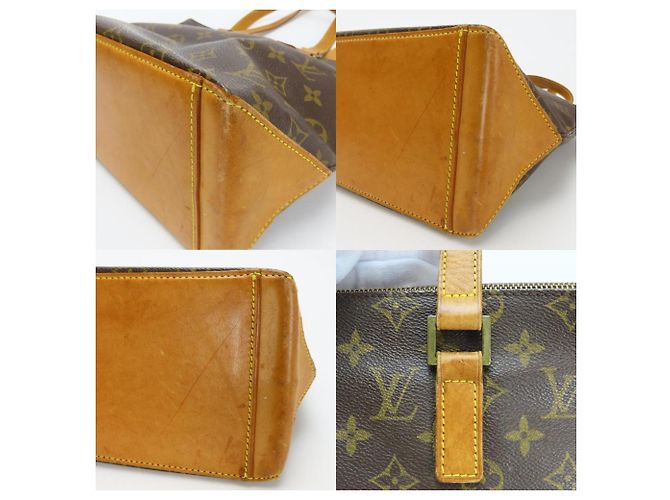 Borsa Tote Monogram Louis Vuitton Marrone - vista 5