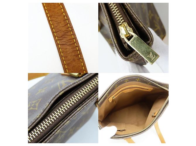 Borsa Tote Monogram Louis Vuitton Marrone - vista 8