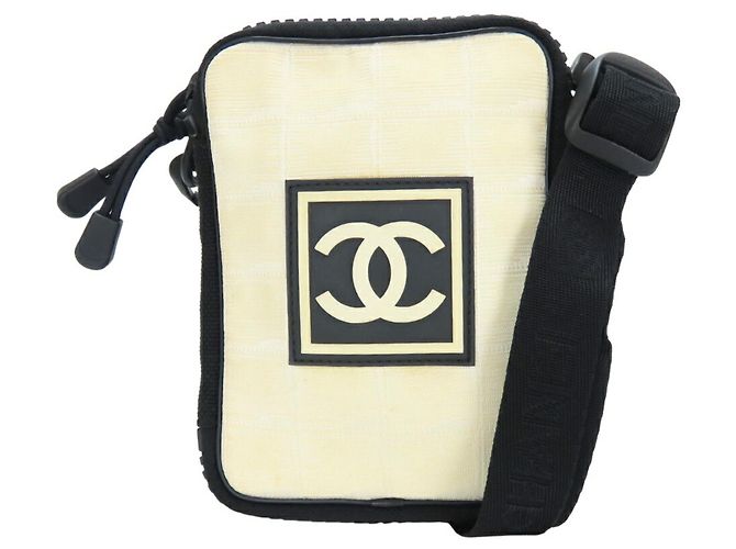 Borsa a Spalla Chanel Sport Line A22059 Nero Crudo - vista 11