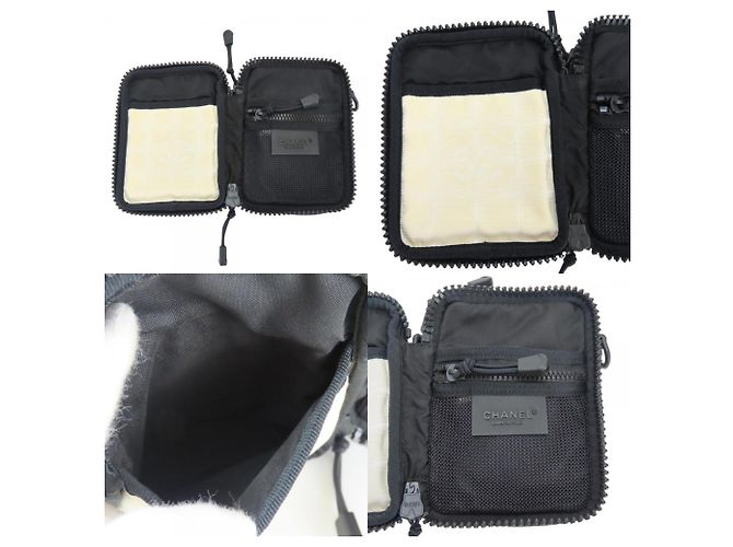 Borsa a Spalla Chanel Sport Line A22059 Nero Crudo - vista 7